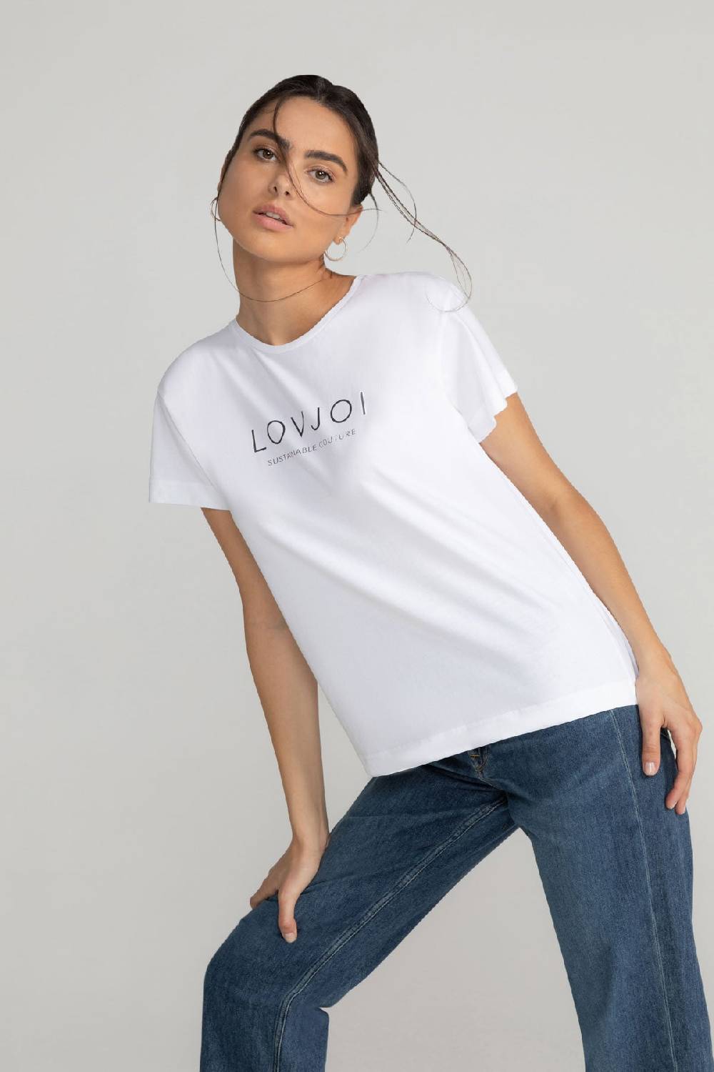 Lovjoi T-Shirt LOVJOI Logo Im Verkauf