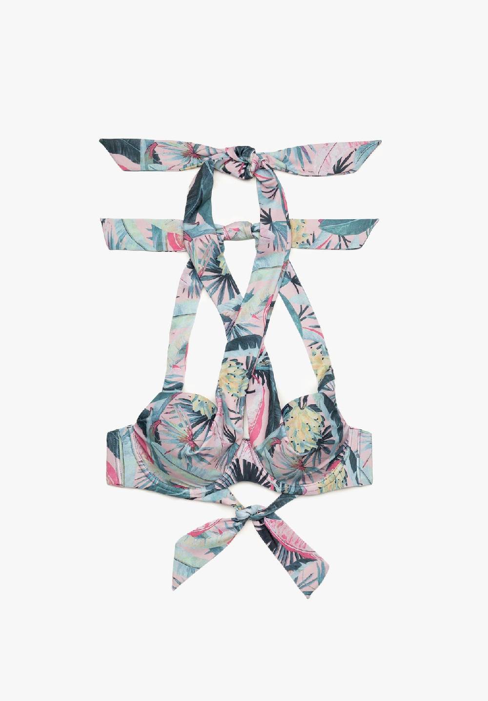 Lovjoi Bikini Top with Cup ABELIA Recycled Print Limitierter Zeitrabatt