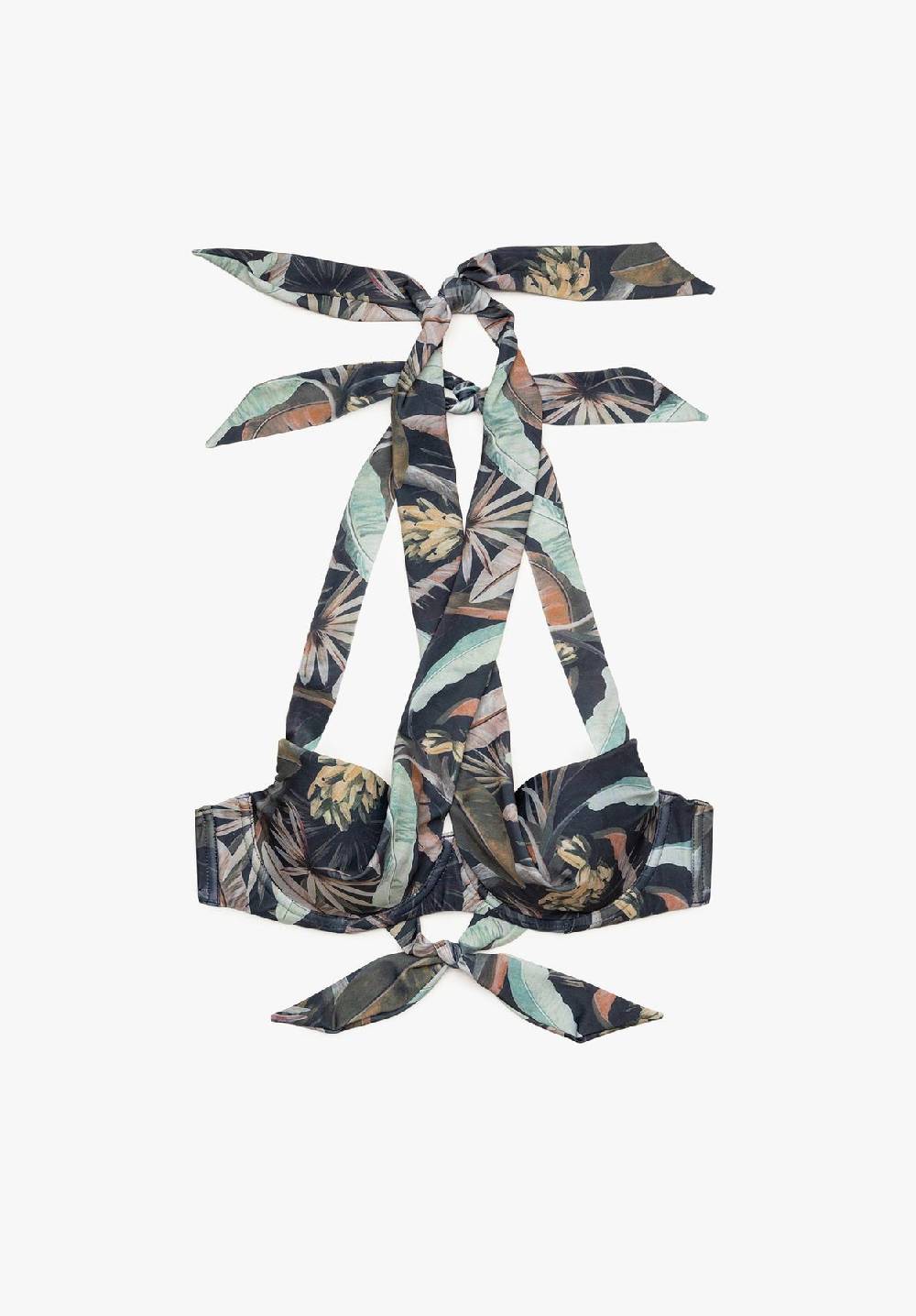 Lovjoi Bikini Top with Cup ABELIA Recycled Print Limitierter Zeitrabatt