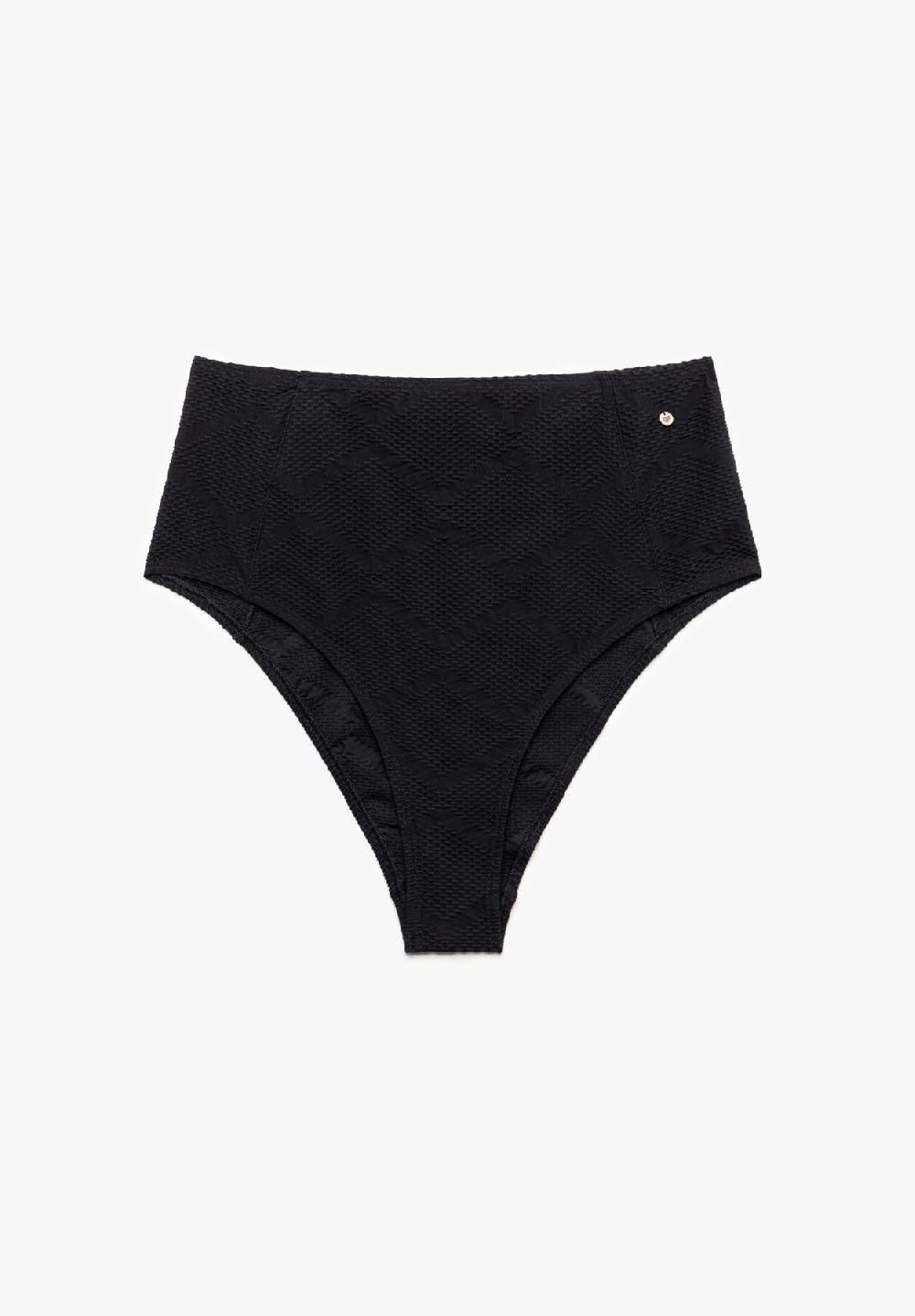 Lovjoi Bikini Slip High Waist KALMIA Biobased Structure Großer Ausverkauf