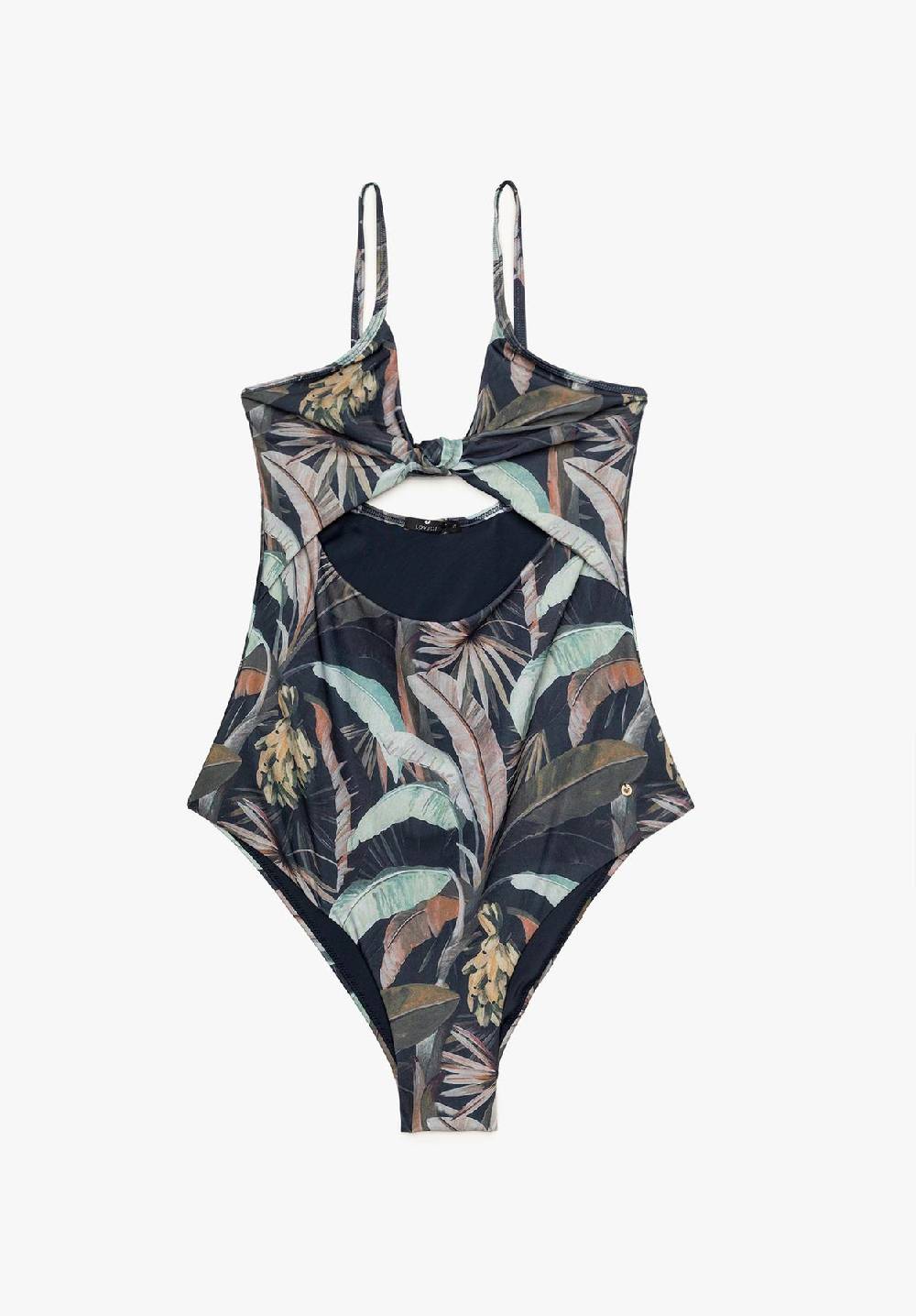 Lovjoi Badeanzug Knotted BELADONA Recycled Print Meist gekauft