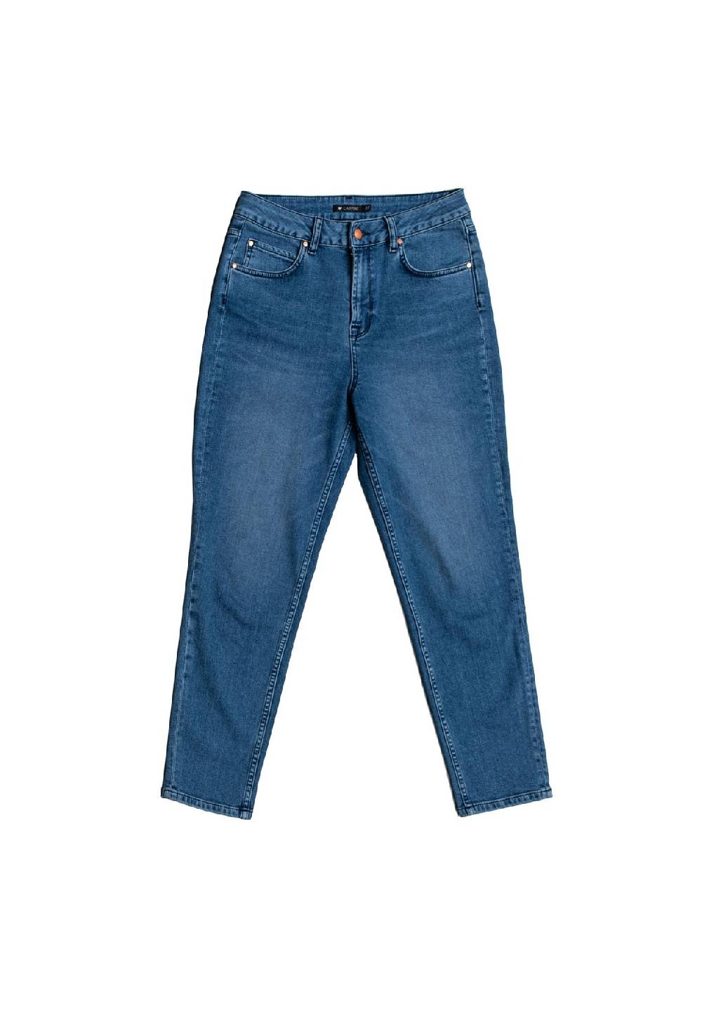 Lovjoi Mom Jeans CARPINE Blue Denim Online Shopping