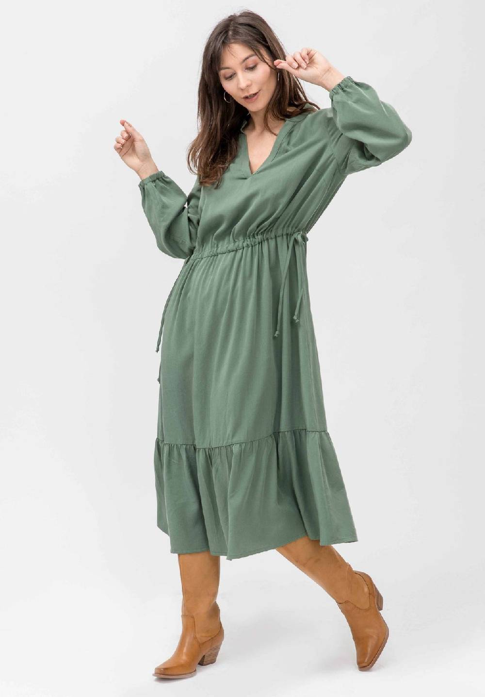 Lovjoi Midi Kleid SOLLIA Bis zu 60% Rabatt