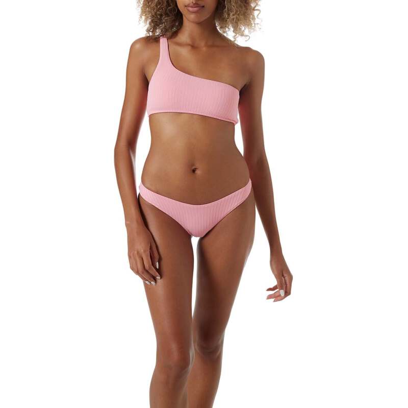 BIKINIS Toulouse Padded Bikini Blush Ribbed 2025