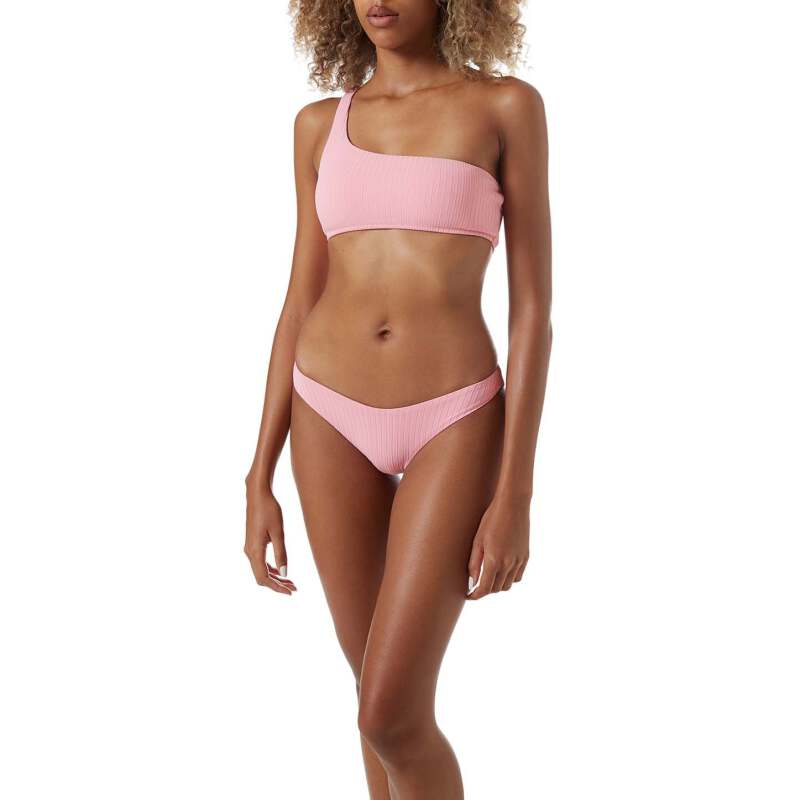 BIKINIS Toulouse Padded Bikini Blush Ribbed 2025