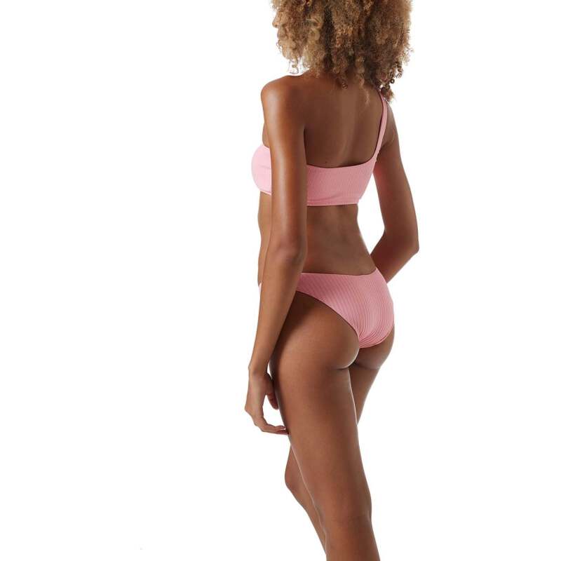 BIKINIS Toulouse Padded Bikini Blush Ribbed 2025