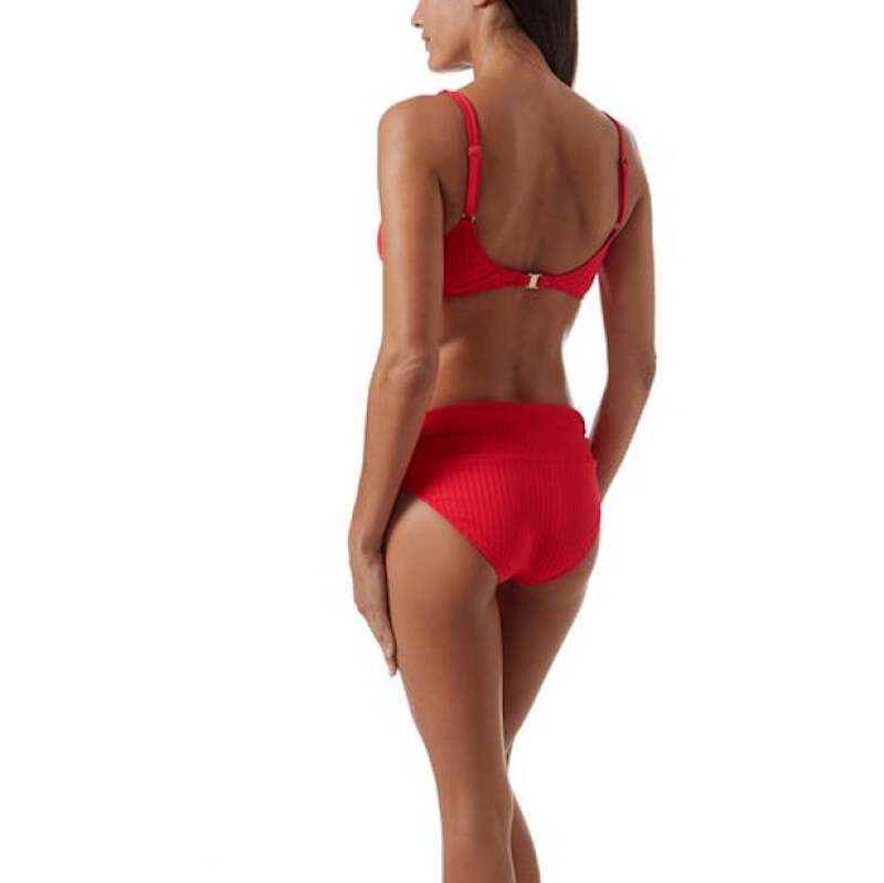 BIKINIS Bel Air Bügel Bikini Red Ribbed Outlet