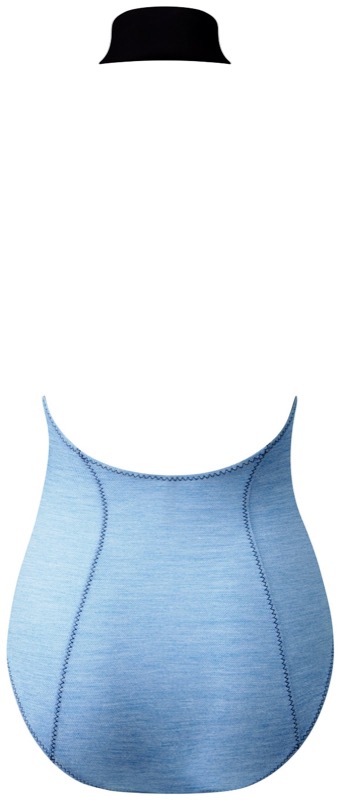 SALE Lisa Marie Denim Badeanzug Günstiger Verkauf