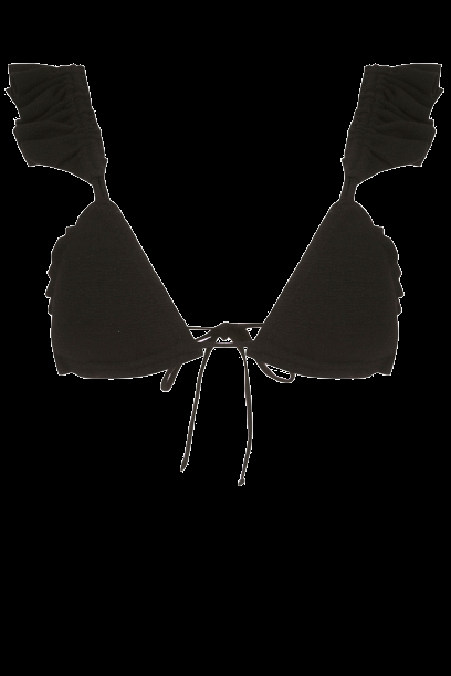 BIKINIS Laven Padded Triangel Bikini Schwarz Fabrik Onlineshop