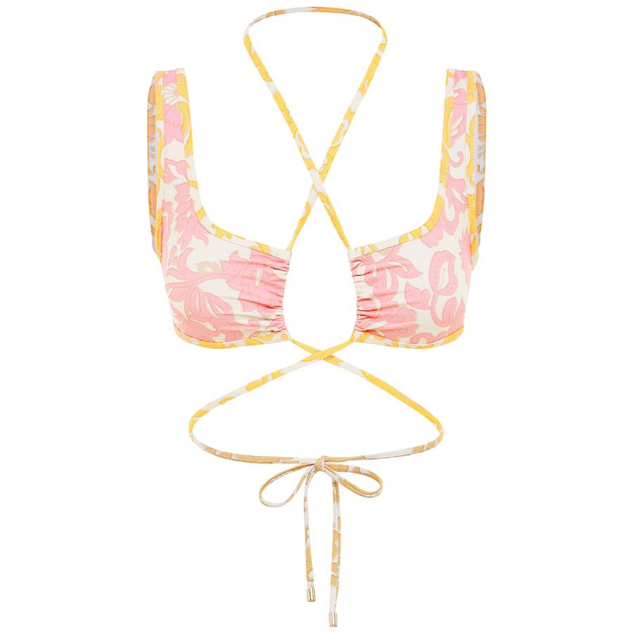 BIKINIS Folk Spliced Bikini Großer Ausverkauf