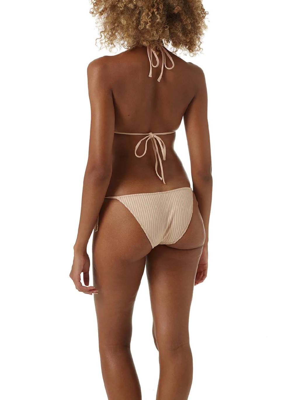 BIKINIS Miami Padded Triangel Bikini Tan Ribbed Online Outlet