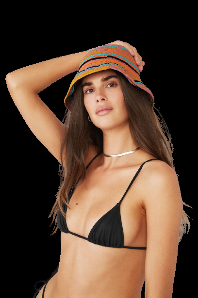 BIKINIS Equator & Praia Black Terra Triangel Bikini Bestseller
