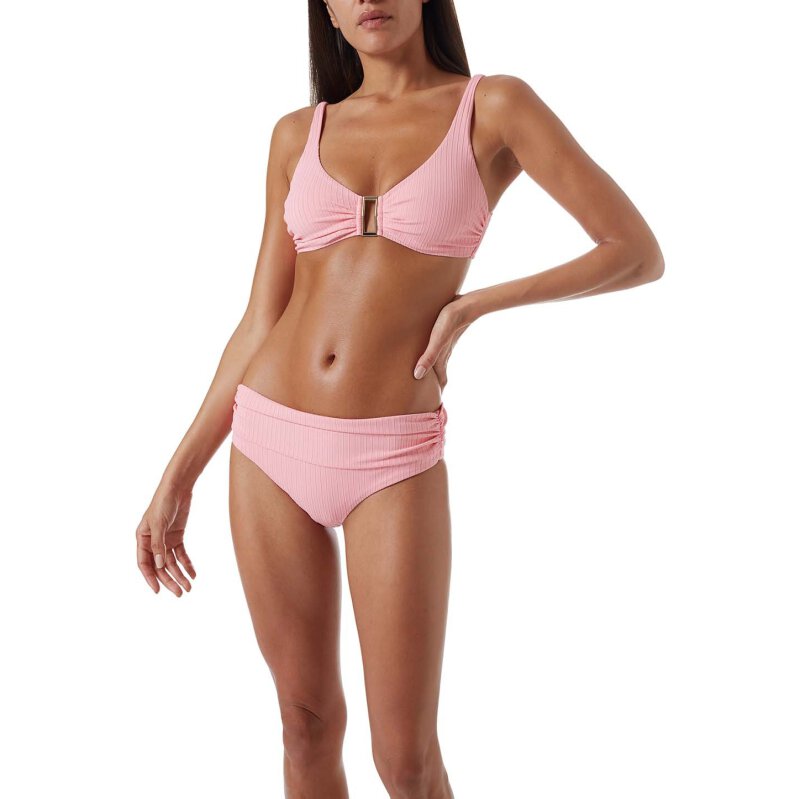 BIKINIS Bel Air Bügel Bikini Blush Ribbed Letzte 3 Tage