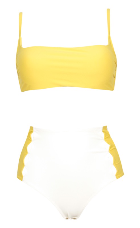 NEUHEITEN Roxanne Diamond High-Waist Bikini Slip Fabrik Onlineshop
