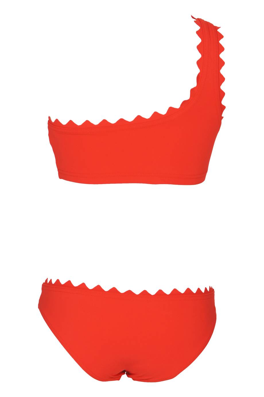 NEUHEITEN Ines Asymmetrischer Bikini Rot Begrenztes Angebot