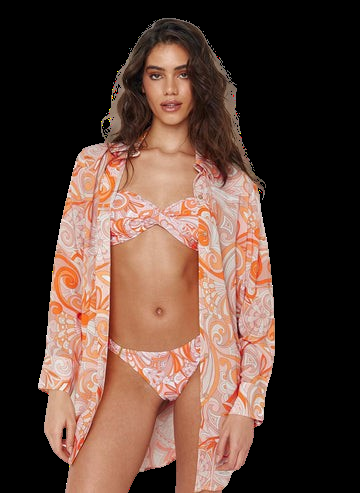 NEUHEITEN Paige Hemd Mirage Orange Bis zu 65% Rabatt
