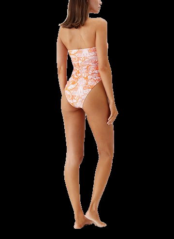 NEUHEITEN Sydney Padded Badeanzug Mirage Orange Nur für heute