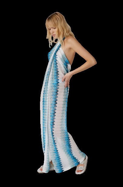 NEUHEITEN Kleid Blau 50% Rabatt mit kostenlosem Versand