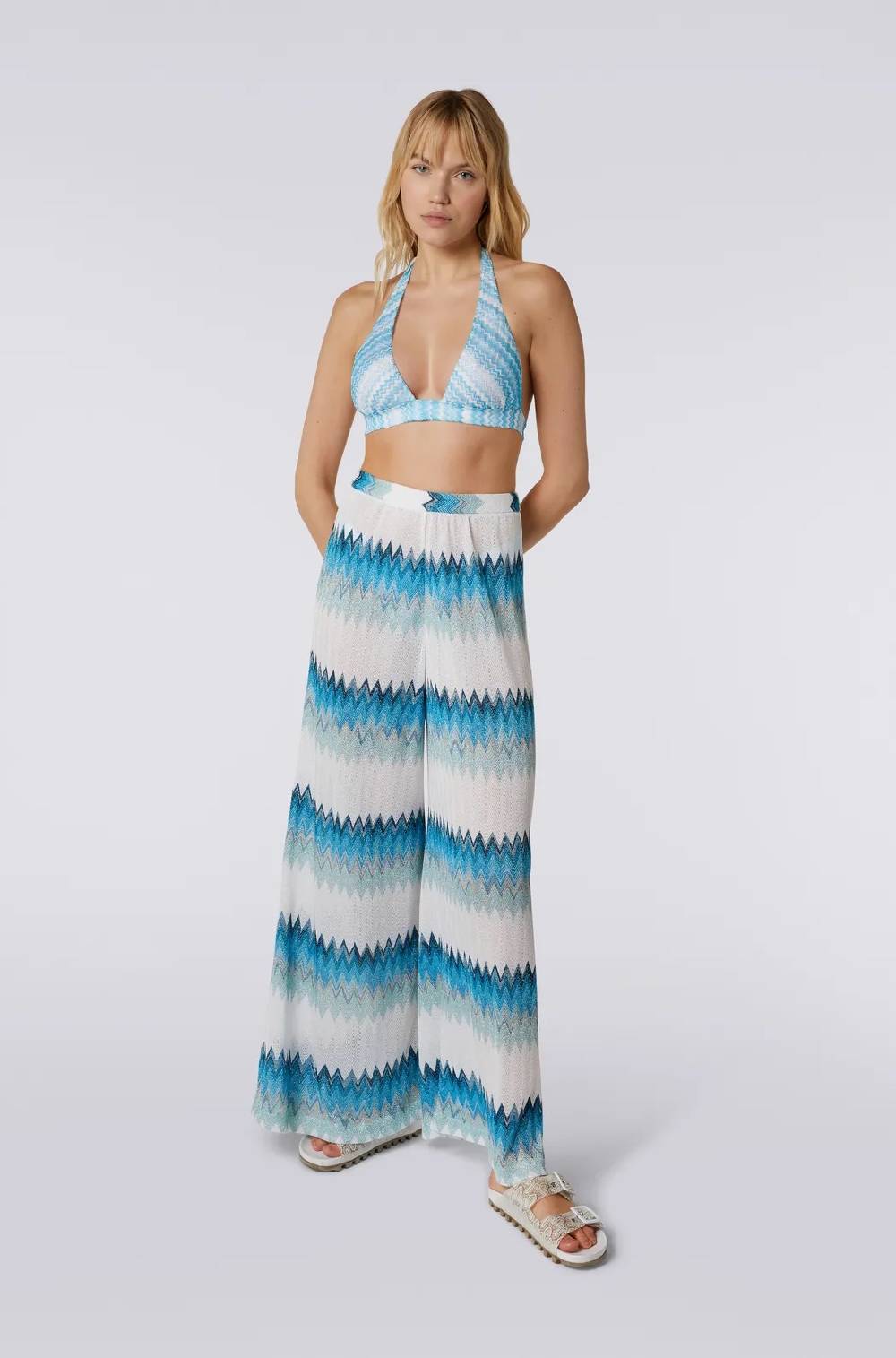 RESORTWEAR Hose Blau Kostenloser Versand international
