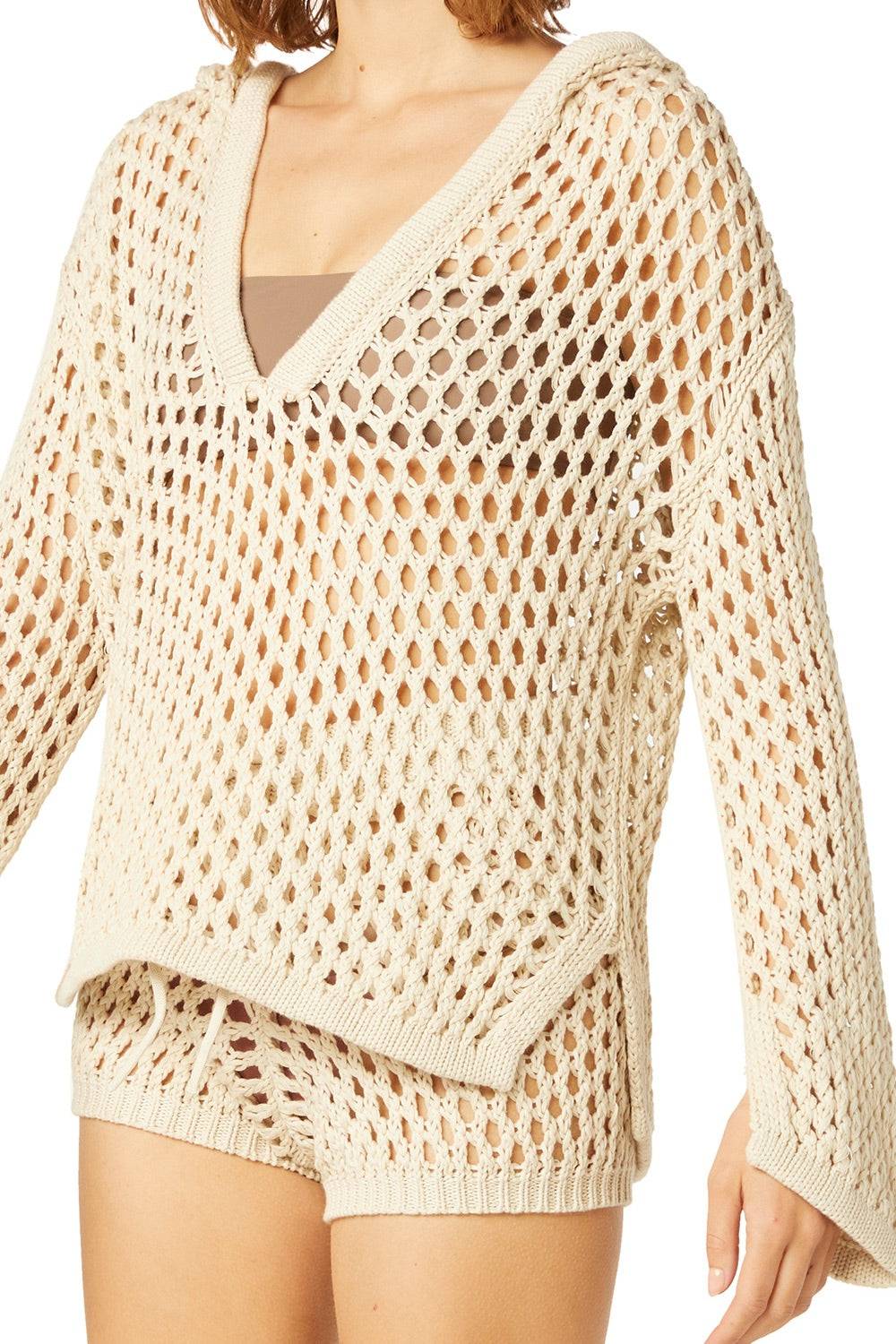 RESORTWEAR Shamani Hoodie Natural Rabatt