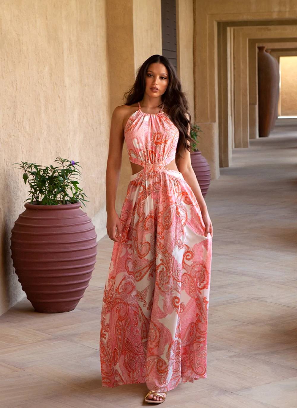 NEUHEITEN Arabella Maxikleid Duchess Sonderangebote
