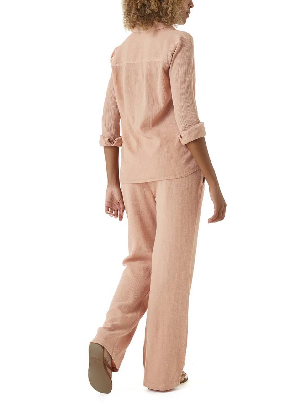 RESORTWEAR Tina Bluse Tan Kostenlose Rückgabe