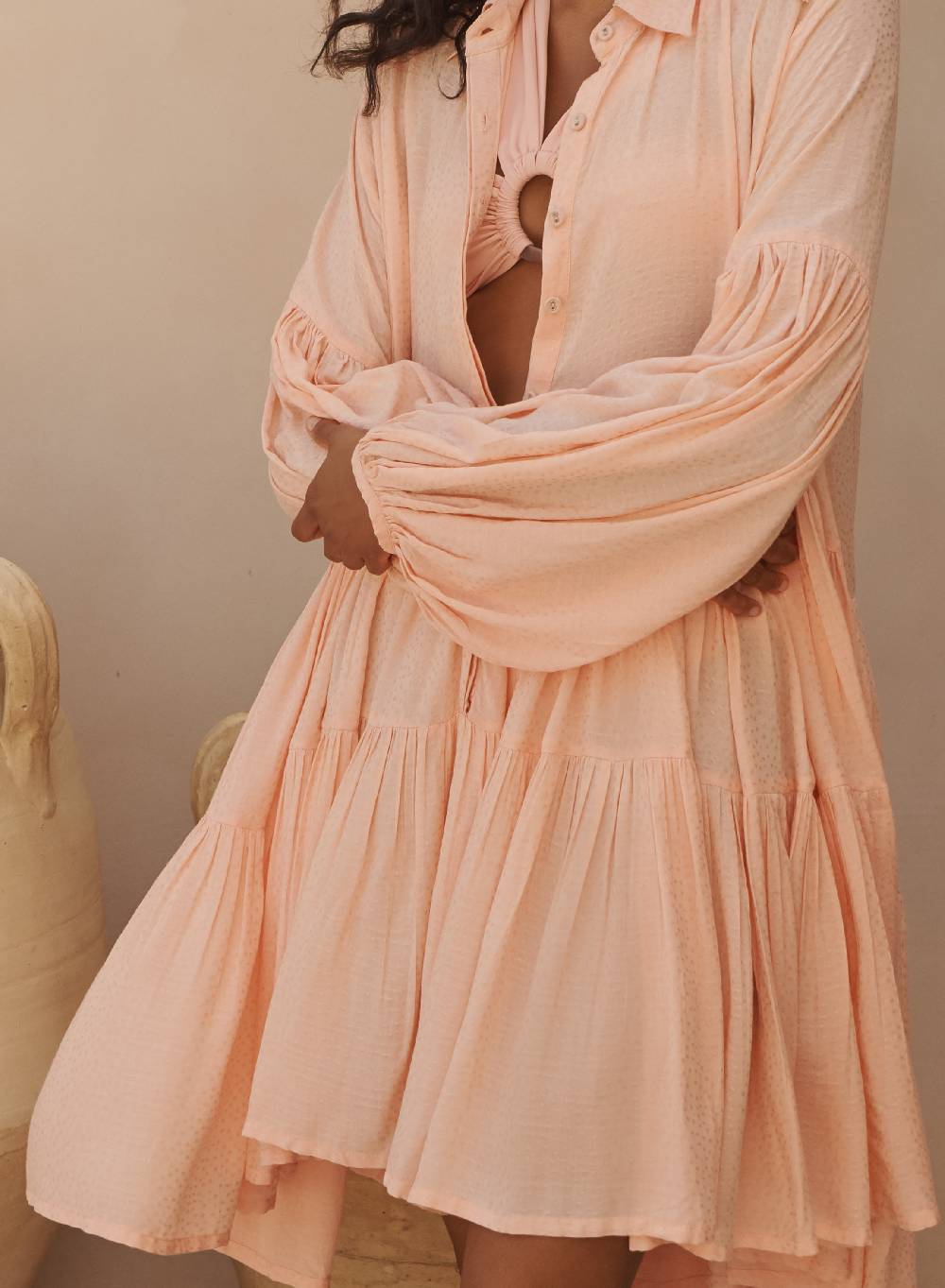 NEUHEITEN Lara Kleid Rose Cloud Vierteljährliche Förderung