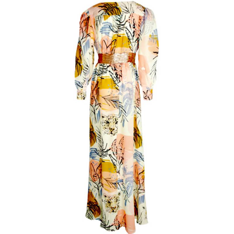 NEUHEITEN Maxikleid Abstract Jungel im Angebot