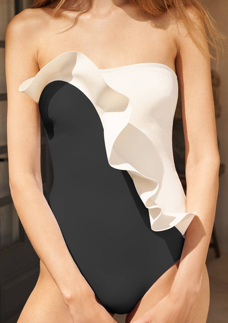 NEUHEITEN Pavana Badeanzug Black/Creme Günstiger Verkauf