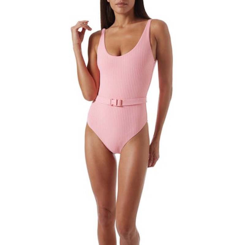 NEUHEITEN St Tropez Badeanzug Blush Ribbed Muttertagsangebot