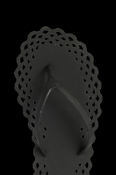 ACCESSOIRES Doily Flipflop Schwarz Riesige Ersparnisse
