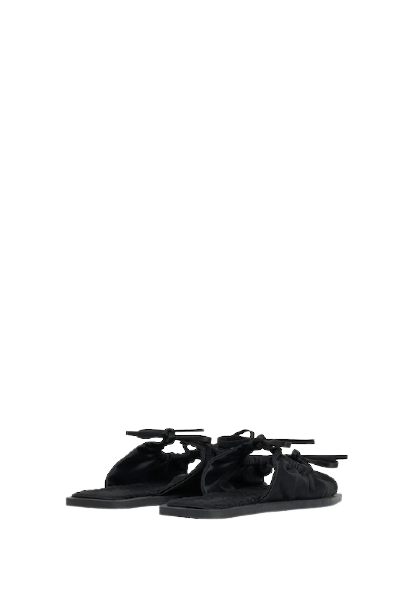 ACCESSOIRES Adele Sandale Schwarz VIP-Rabatte
