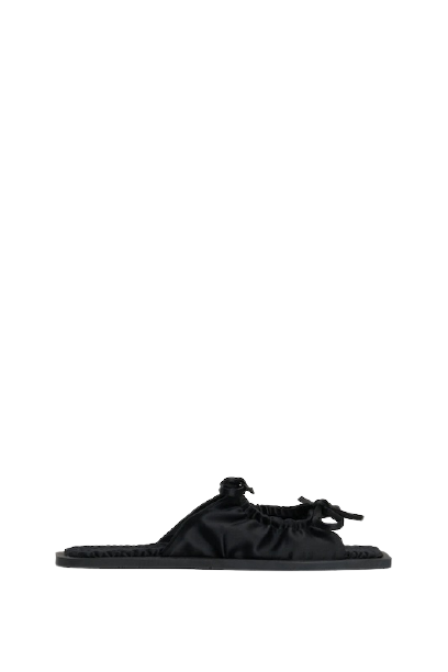 ACCESSOIRES Adele Sandale Schwarz VIP-Rabatte