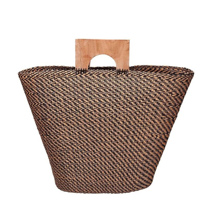 ACCESSOIRES Sua Tasche Natur/Schwarz Wochenangebot
