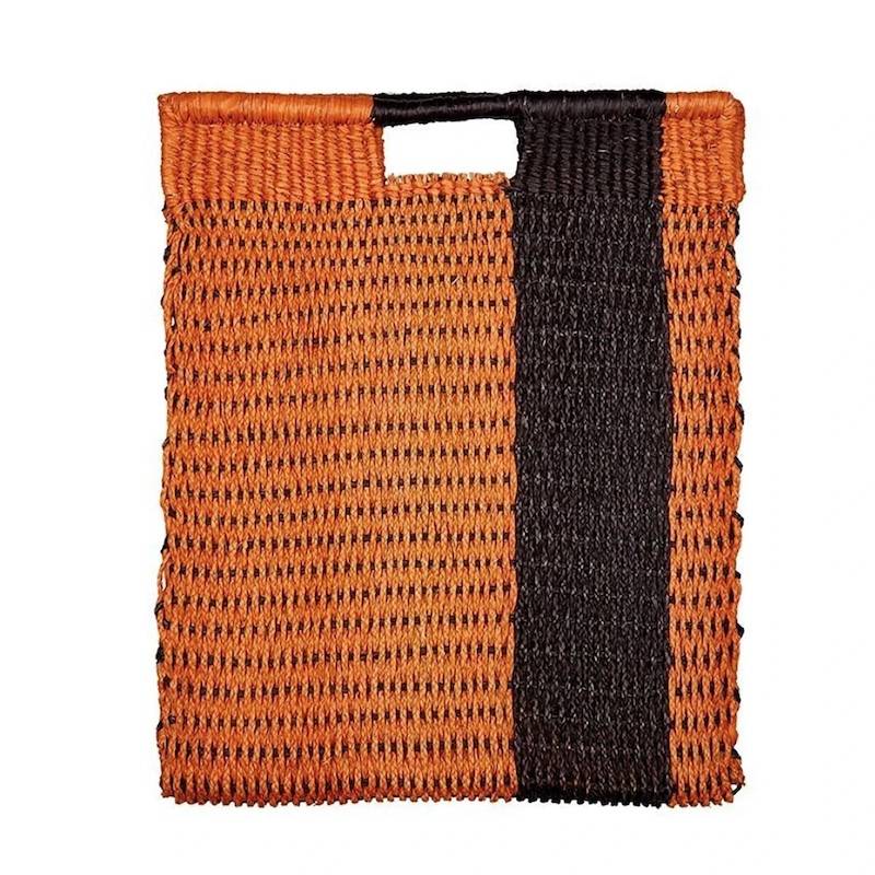 ACCESSOIRES Grenada Tasche Terracota/Schwarz Begrenzte Freigabe