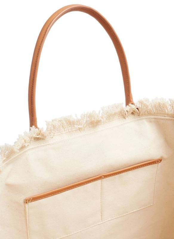 ACCESSOIRES Cap Ferrat Tote Beige Letzte 2 Tage