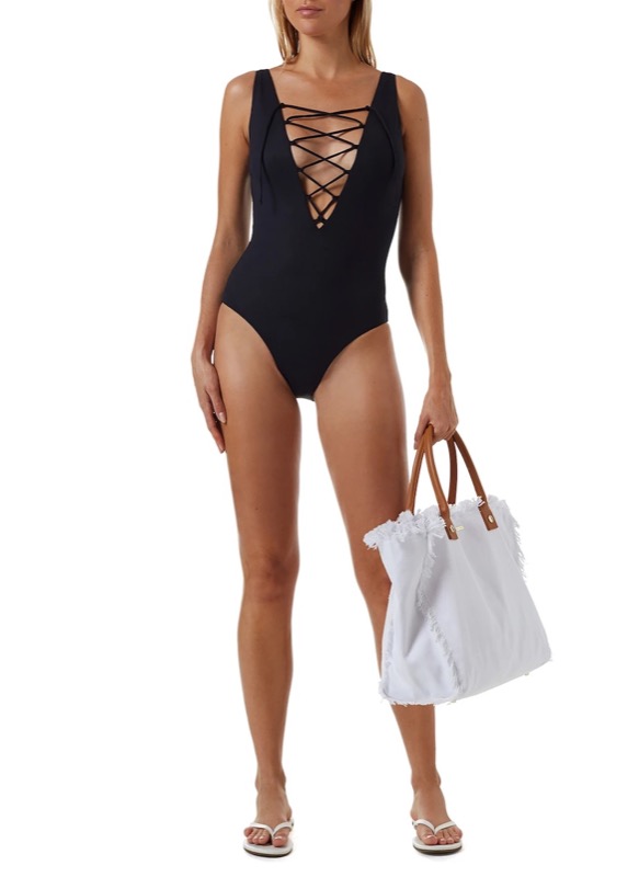 ACCESSOIRES Cap Ferrat Tote Weiß Letzter Tag