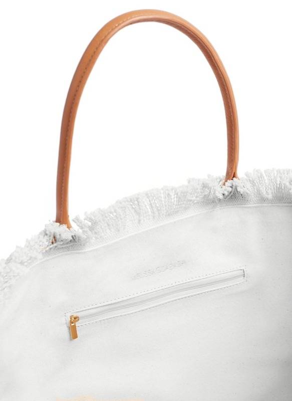 ACCESSOIRES Cap Ferrat Tote Weiß Letzter Tag