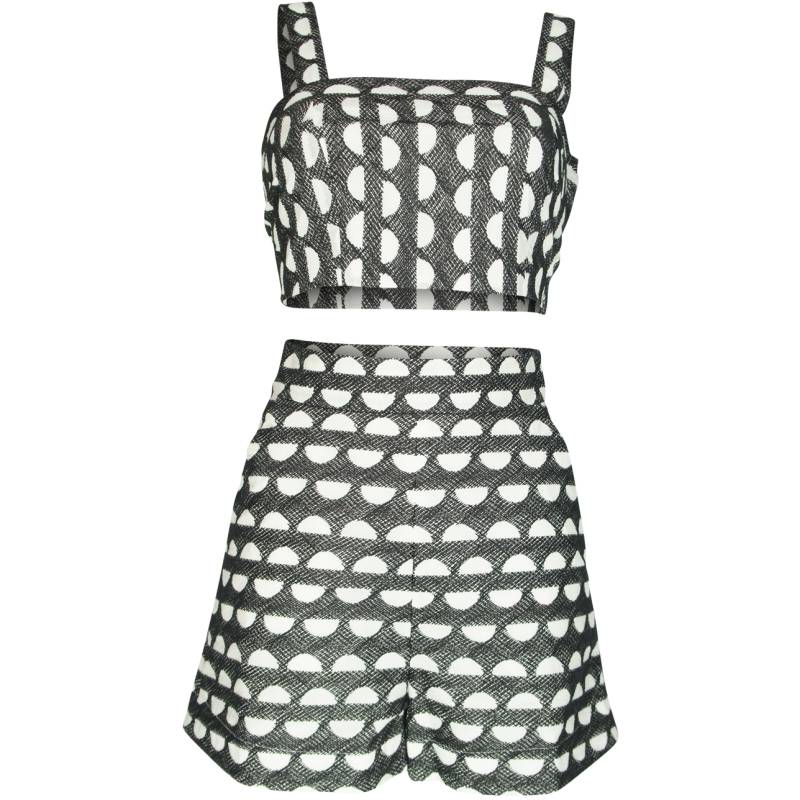 RESORTWEAR Nineve Top Schwarz 50% Rabatt mit kostenlosem Versand