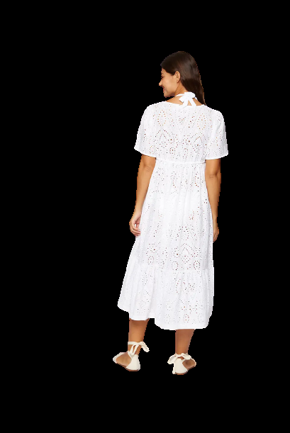 NEUHEITEN Island White Midi Tunika Rabatte dieses Monats