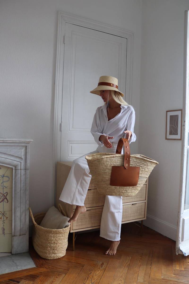 ACCESSOIRES Tulum Korbtasche Cognac Flash Sale
