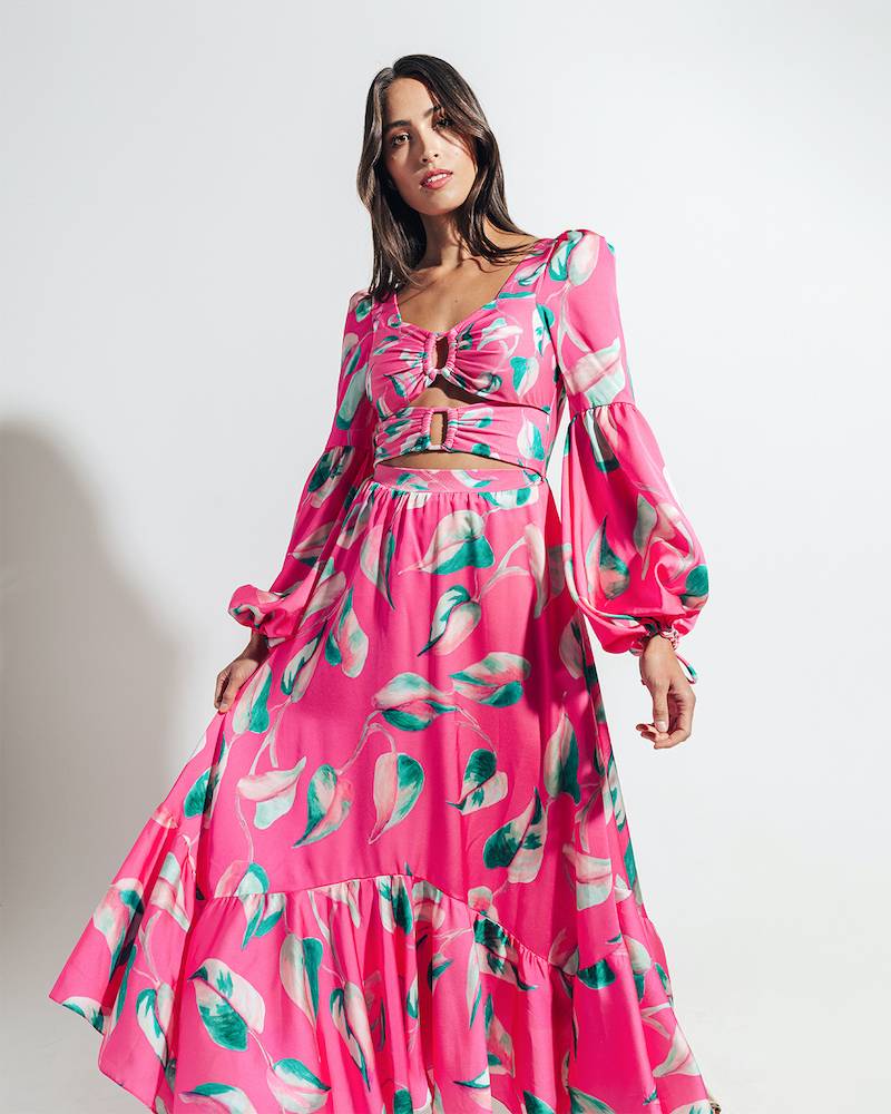 NEUHEITEN Pandola Cut-Out Kleid Pink Begrenztes Angebot
