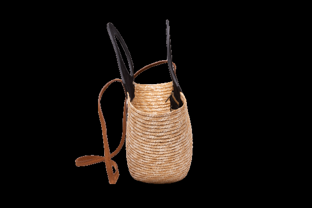 ACCESSOIRES Mini Tote Natur/Schwarz Muttertagsangebot