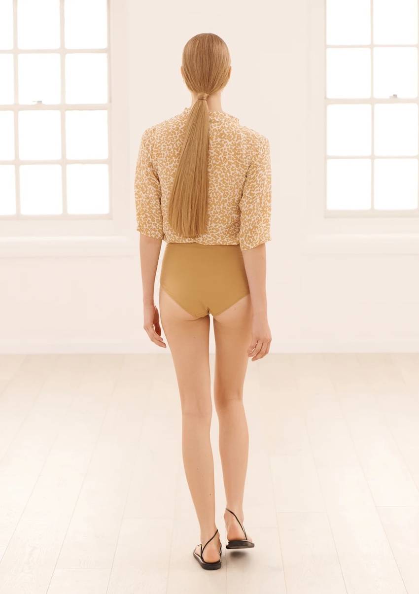 RESORTWEAR Diana Bluse Dotty Sand Große Rabatte