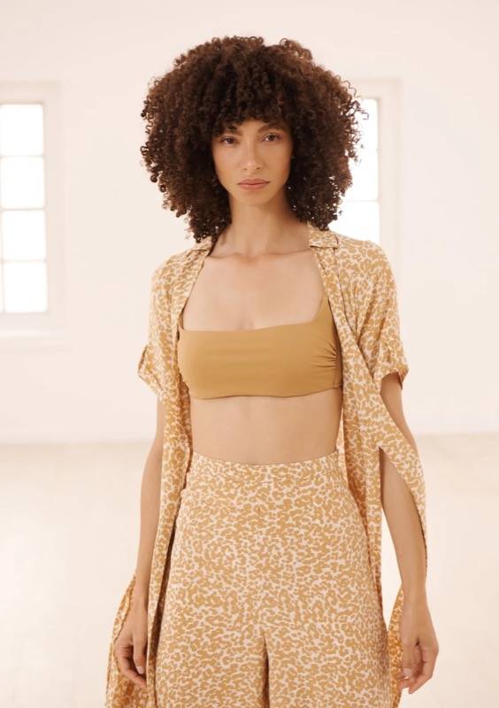 RESORTWEAR Diana Hose Dotty Sand Neuheiten