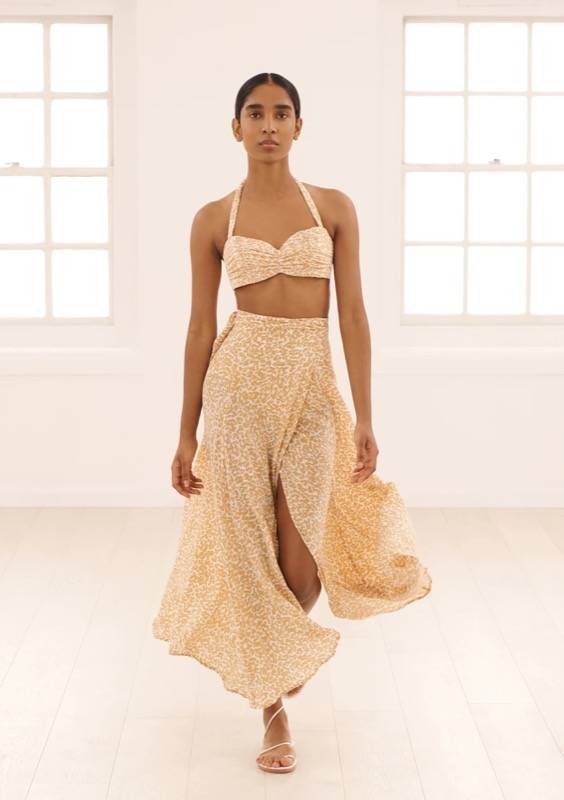 RESORTWEAR Milu Wickelrock Dotty Sand Bestseller