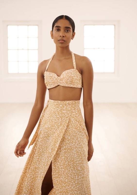 RESORTWEAR Milu Wickelrock Dotty Sand Bestseller