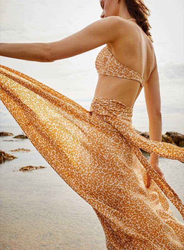 RESORTWEAR Milu Wickelrock Dotty Sand Bestseller