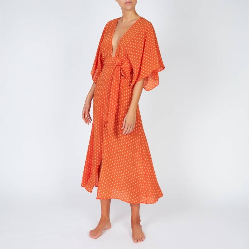 RESORTWEAR Modica Wickelkleid aus Seide Wochenangebot