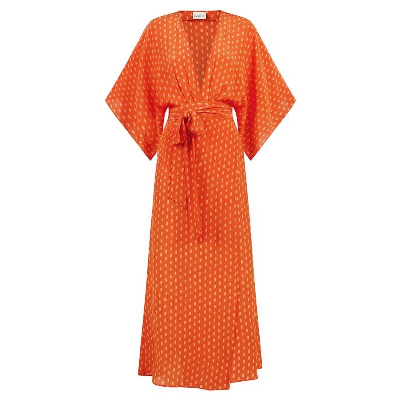 RESORTWEAR Modica Wickelkleid aus Seide Wochenangebot